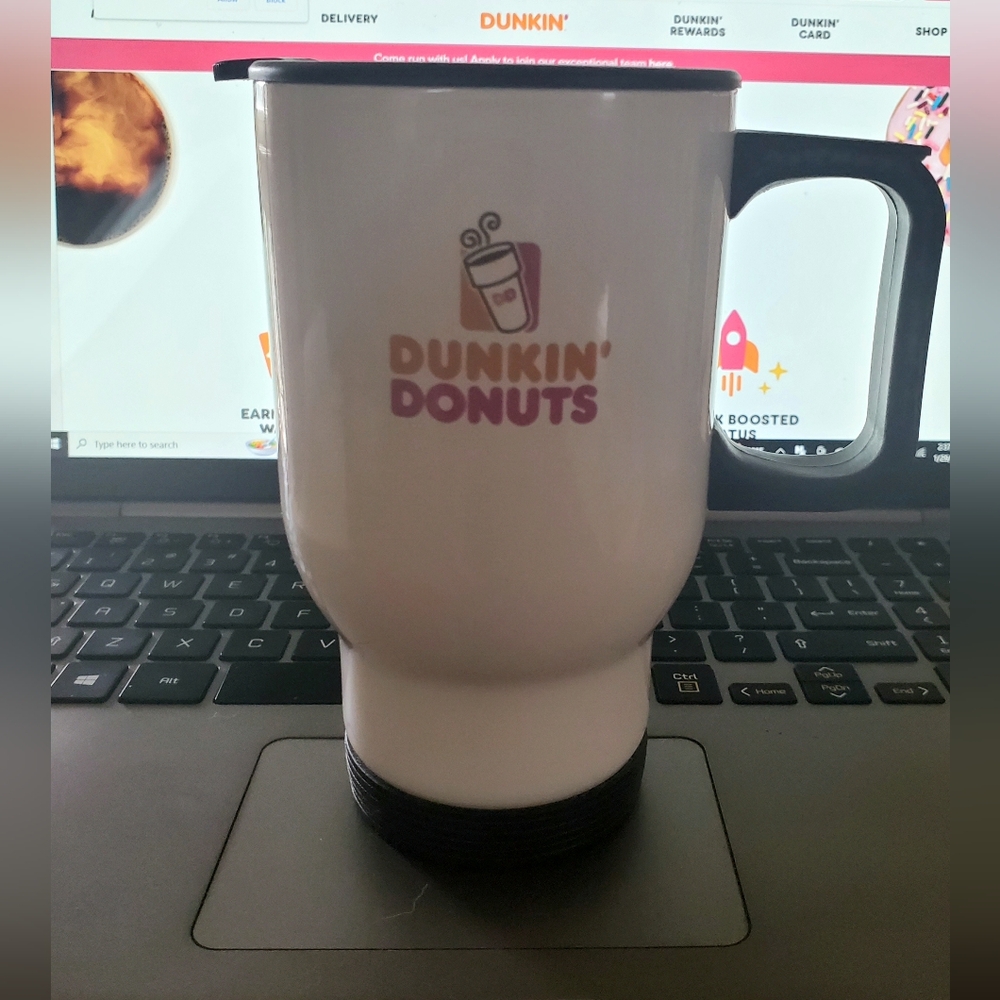 Vintage Dunkin Donuts travel cup